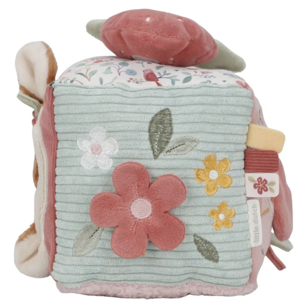 Little Dutch Cubo Blandito de Actividades Fairy Garden ·*Niños Juguetes Montessori|Juguetes De Estimulación Para Bebé