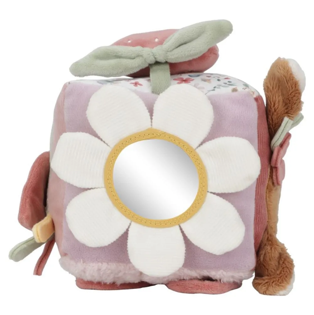 Little Dutch Cubo Blandito de Actividades Fairy Garden ·*Niños Juguetes Montessori|Juguetes De Estimulación Para Bebé