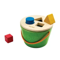 Plantoys Cubo clasifica figuras ·*Niños Juguetes Waldorf|Juguetes De Madera Para Niños
