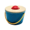 Plantoys Cubo empuja y cae ·*Niños Juguetes Waldorf|Juguetes De Madera Para Niños