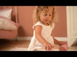 Little Dutch Cubos Apilables Rosas ·*Niños Juguetes Y Juegos Motricidad Fina|Cubos Apilables