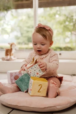 Little Dutch Cubos Blanditos Apilables Fairy Garden ·*Niños Juguetes Montessori|Juguetes De Estimulación Para Bebé
