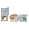 Little Dutch Cubos Blanditos Apilables Forest Friends ·*Niños Juguetes Montessori|Juguetes De Estimulación Para Bebé