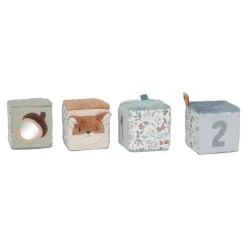 Little Dutch Cubos Blanditos Apilables Forest Friends ·*Niños Juguetes Montessori|Juguetes De Estimulación Para Bebé
