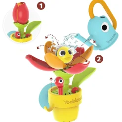 Yookidoo Cucú abeja y flor ·*Niños Juguetes De Baño|Juguetes Y Juegos Motricidad Fina