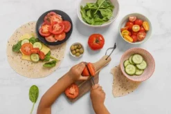 KiddiKutter Cuchillo autonomía Azul*Niños Accesorios De Cocina Para Niños