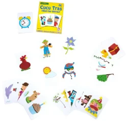 Mercurio CuCu Tras ¿Que hay detrás? ·*Niños Mercurio Juegos De Mesa|Juegos De Mesa De Viaje