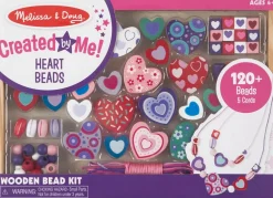 Melissa u0026 Doug Cuentas de Corazones · Melissa & Doug*Niños Kit De Manualidades|Juguetes Montessori