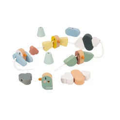 Janod Cuentas para enhebrar Pájaros ·*Niños Juguetes Waldorf|Juguetes Y Juegos Motricidad Fina