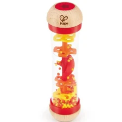 Hape Cuentas y Gotas de Lluvia – Rojo ·*Niños Juguetes Musicales|Juguetes De Estimulación Para Bebé
