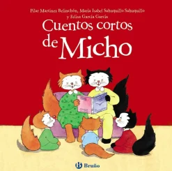 Bruño Cuentos cortos de Micho* Libros Con Letra Ligada|Libros Con Pictogramas
