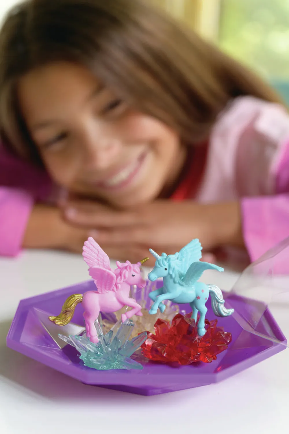 4M Cultiva Cristales de Unicornio ·*Niños Kit De Manualidades