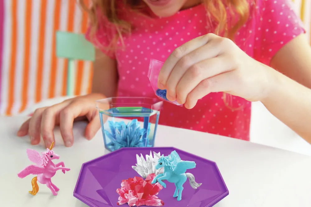 4M Cultiva Cristales de Unicornio ·*Niños Kit De Manualidades