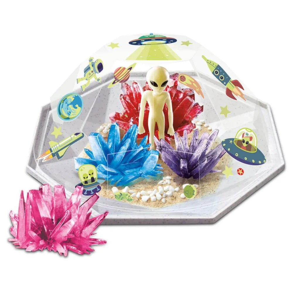 4M Cultiva Cristales del Espacio ·*Niños Kit De Manualidades