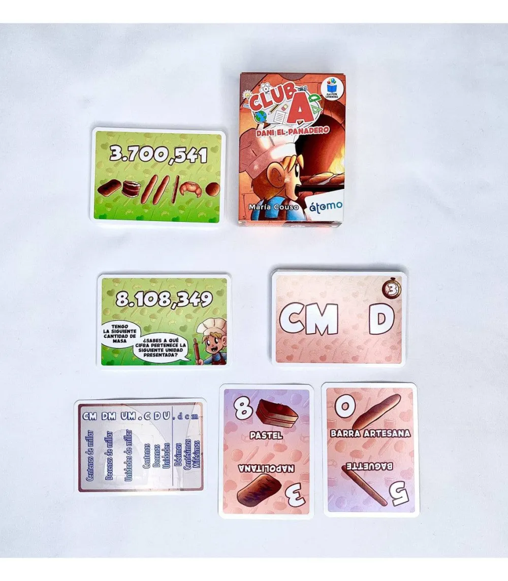 Átomo Games Dani el Panadero-Club A*Niños Átomo Games|Juegos De Mesa De Viaje