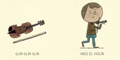 Kalandraka De la cuna a la luna · Violín* Colección De La Cuna A La Luna De Kalandraka|Libros De Cartoné