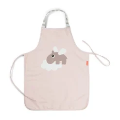 Done by Deer Delantal impermeable Happy Clouds Powder ·*Niños Accesorios De Cocina Para Niños