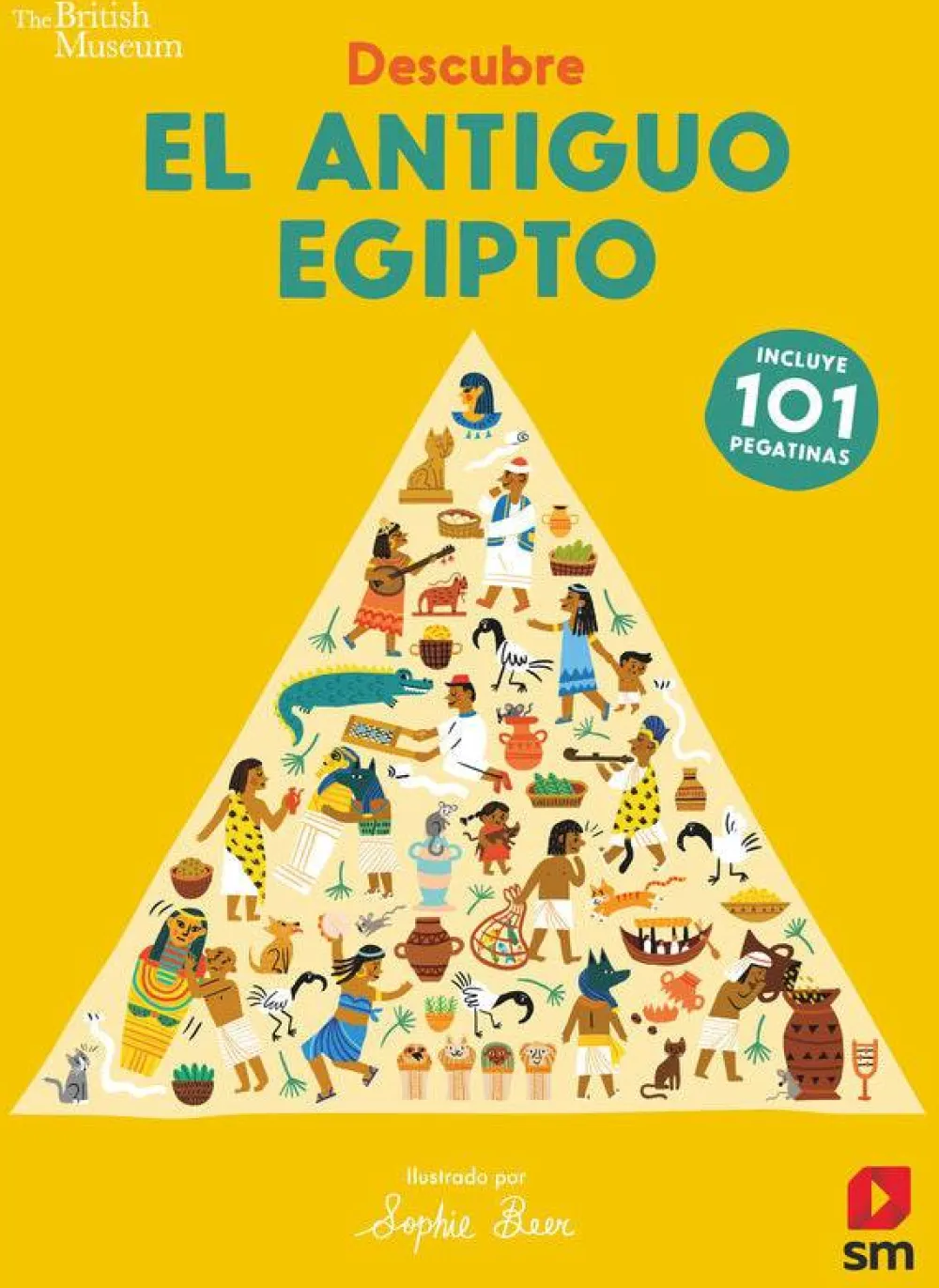 SM Descubre el antiguo Egipto Libro de Pegatinas* Libros De Pegatinas