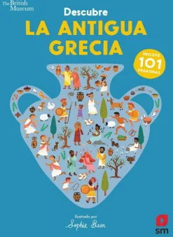 SM Descubre la antigua Grecia Libro de Pegatinas* Libros De Pegatinas