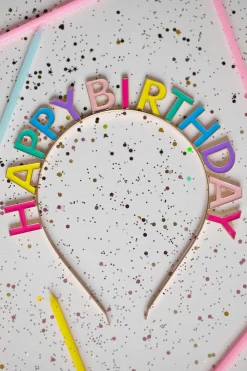 Great Pretenders Diadema Happy Birthday ·*Niños Disfraces Infantiles