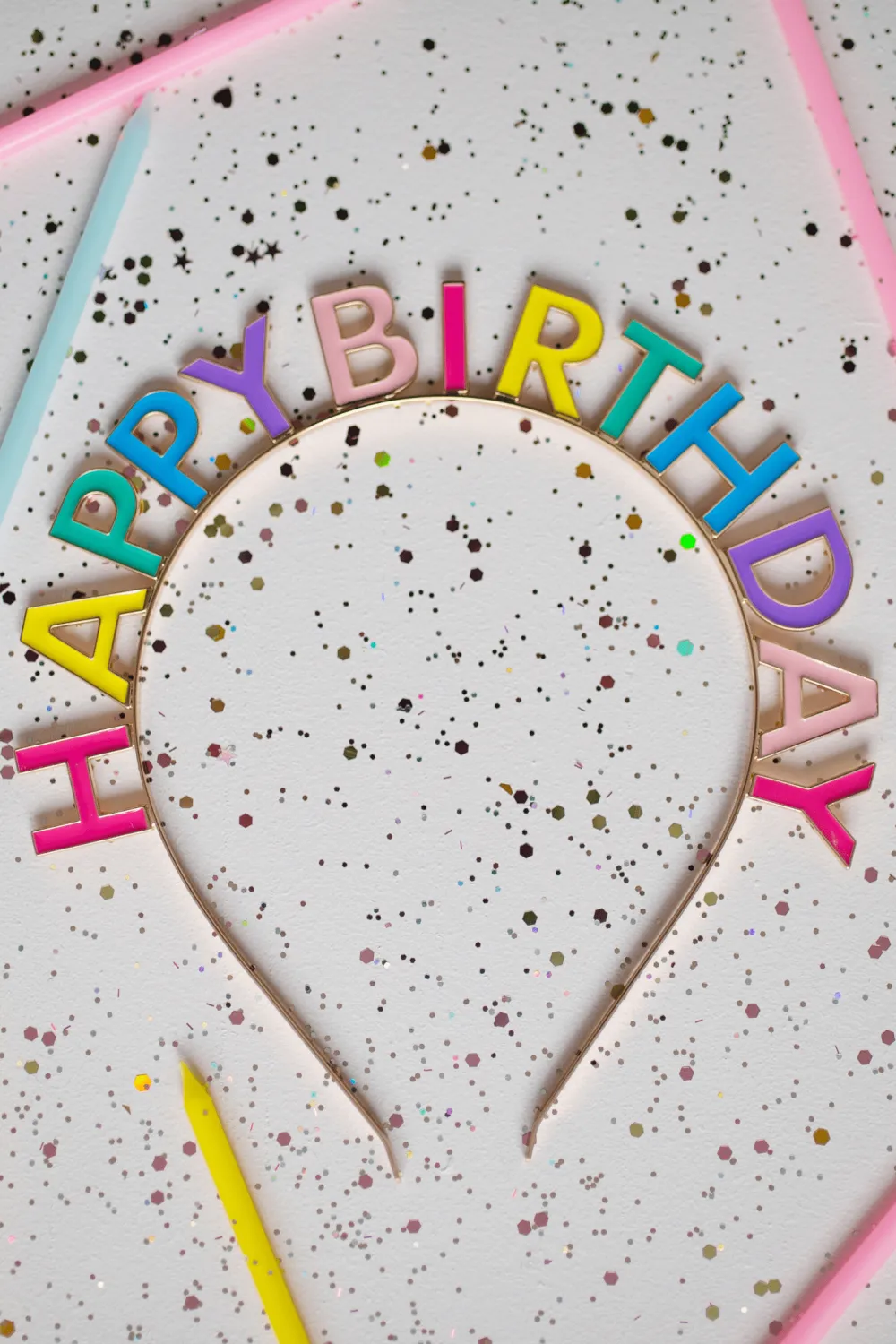 Great Pretenders Diadema Happy Birthday ·*Niños Disfraces Infantiles