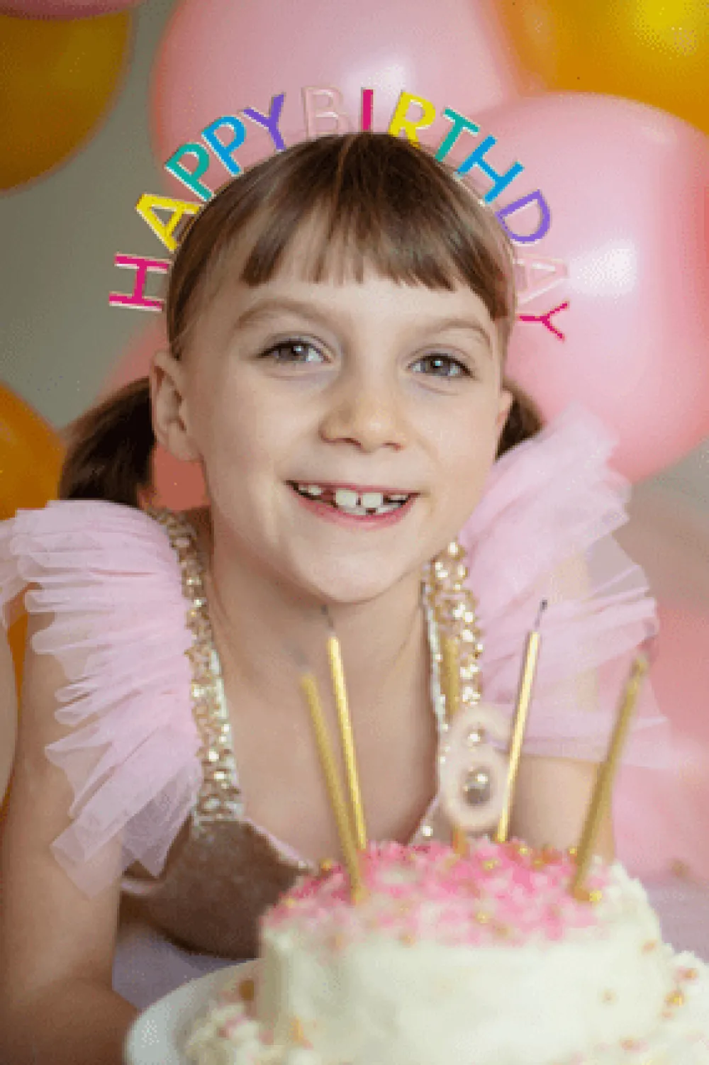 Great Pretenders Diadema Happy Birthday ·*Niños Disfraces Infantiles