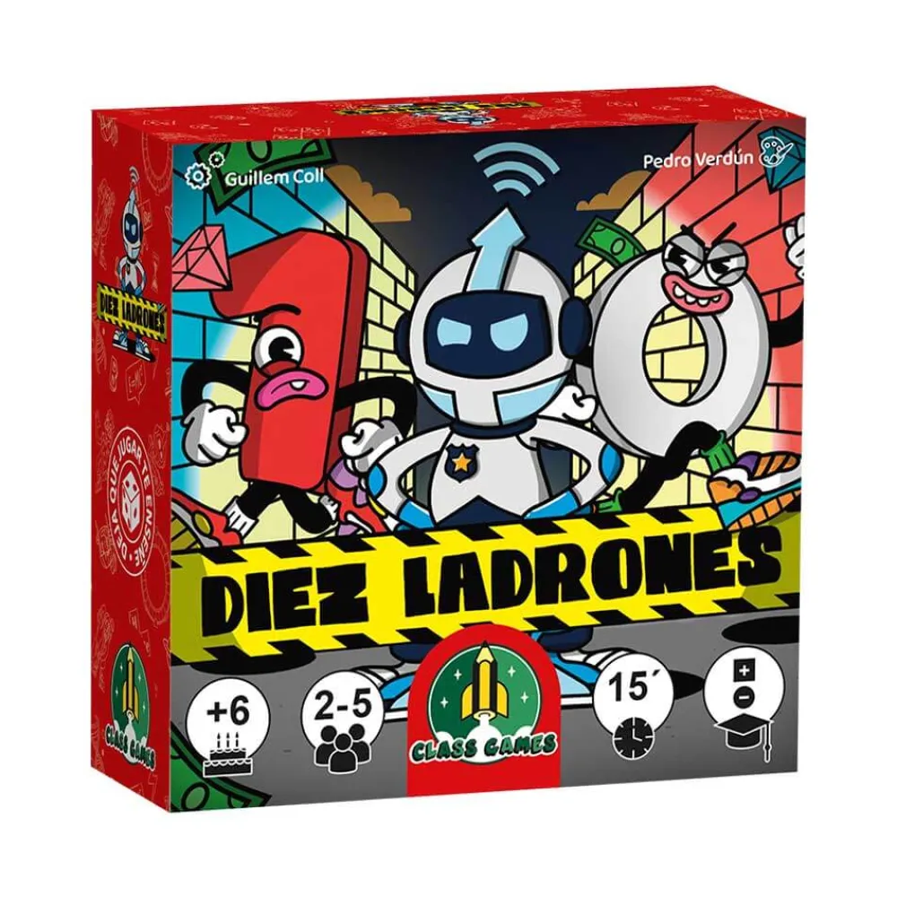 Falomir Diez Ladrones ·*Niños Juegos De Mesa De Viaje|Juegos De Mesa Competitivos