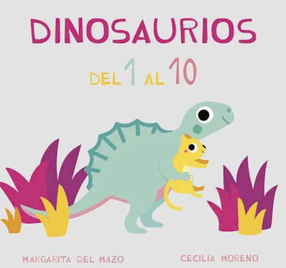 Jaguar Dinosaurios del 1 al 10* Libros De Margarita Del Mazo|Libros De Cartoné