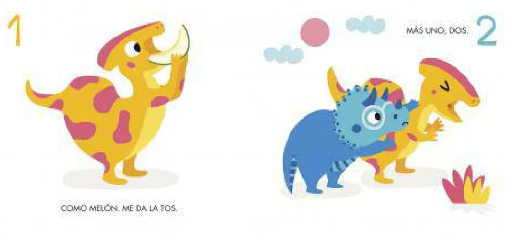 Jaguar Dinosaurios del 1 al 10* Libros De Margarita Del Mazo|Libros De Cartoné