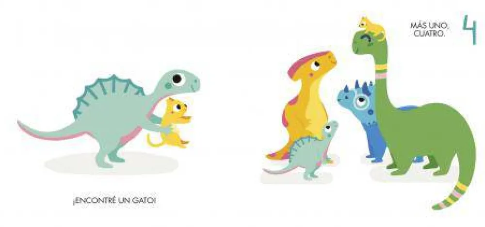 Jaguar Dinosaurios del 1 al 10* Libros De Margarita Del Mazo|Libros De Cartoné