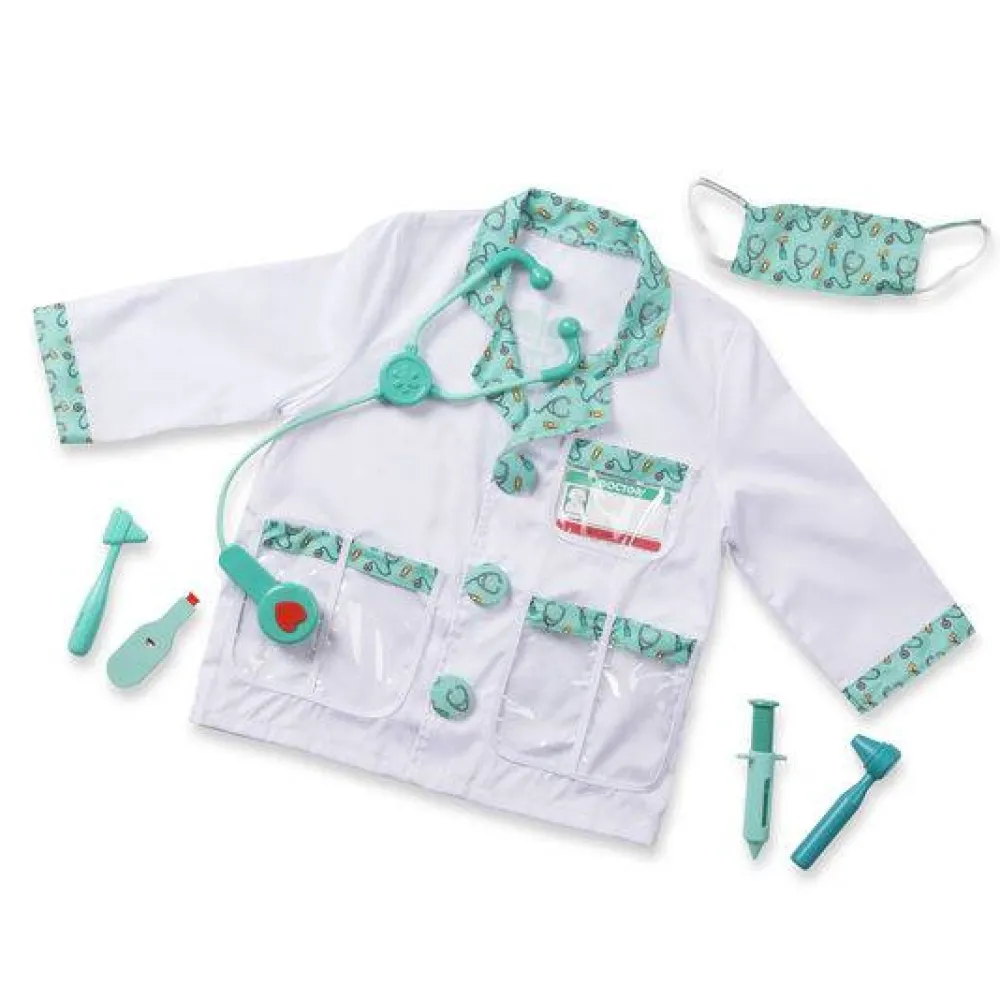 Melissa u0026 Doug Disfraz médico 3-6 años · Melissa & Doug*Niños Disfraces Infantiles
