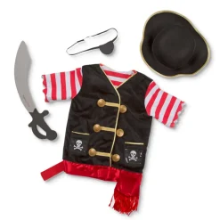 Melissa u0026 Doug Disfraz Pirata 3-6 años · Melissa & Doug*Niños Disfraces Infantiles