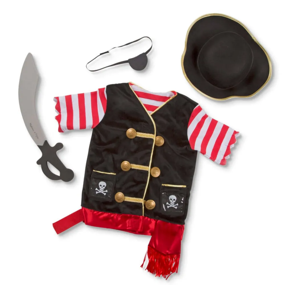Melissa u0026 Doug Disfraz Pirata 3-6 años · Melissa & Doug*Niños Disfraces Infantiles