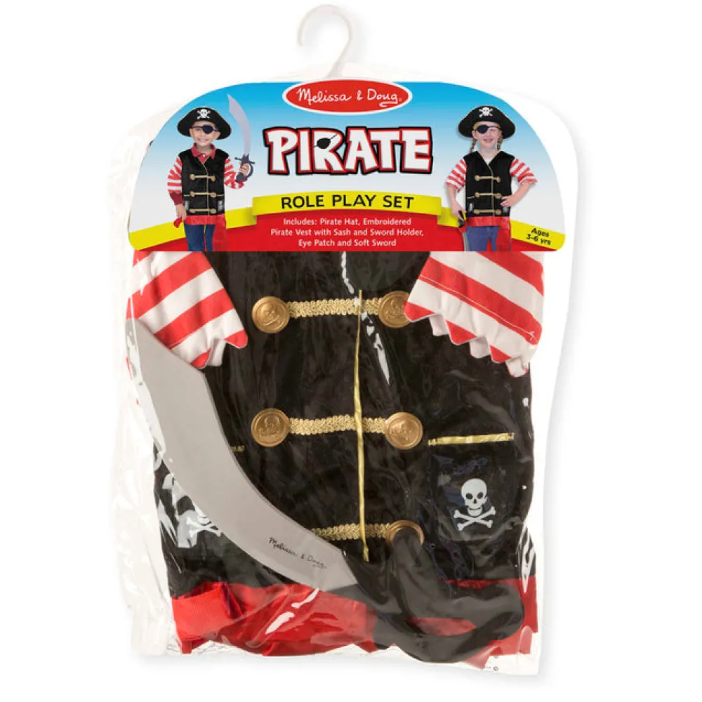 Melissa u0026 Doug Disfraz Pirata 3-6 años · Melissa & Doug*Niños Disfraces Infantiles