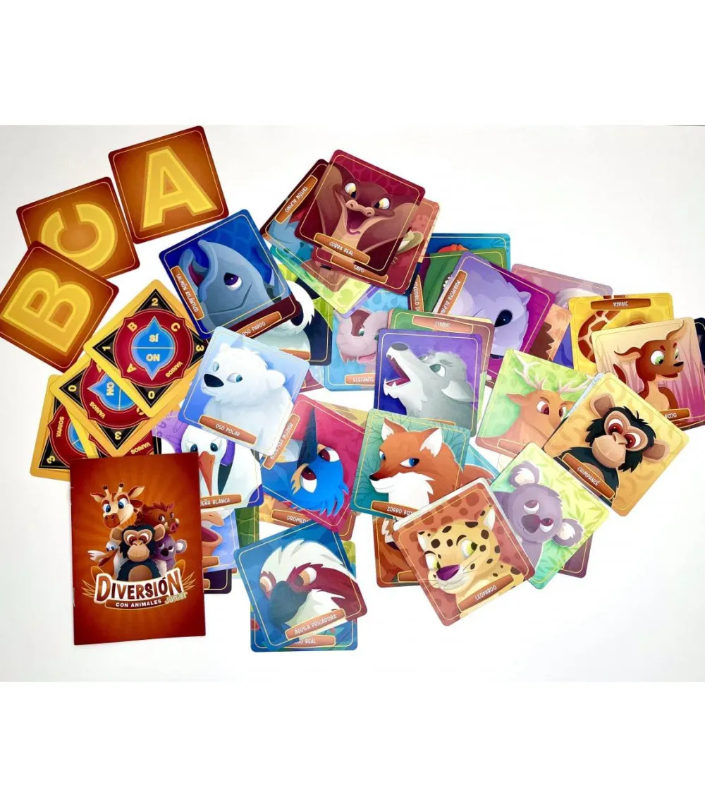 Átomo Games Diversión con Animales Junior · Átomo*Niños Juegos De Mesa De Viaje|Juegos De Mesa Competitivos