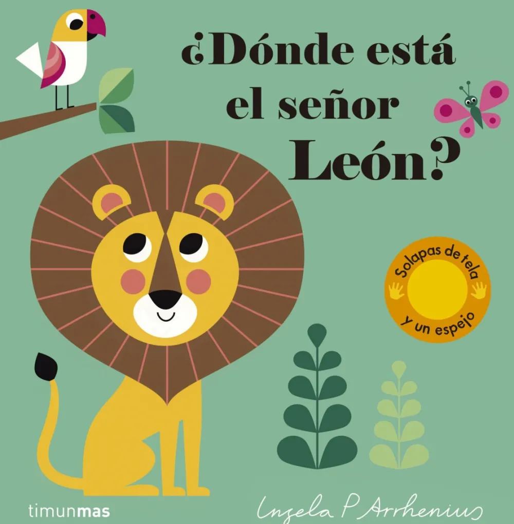Timun Mas ¿Dónde está el Señor León?*Niños Libros De Texturas Para Bebés|Timun Mas