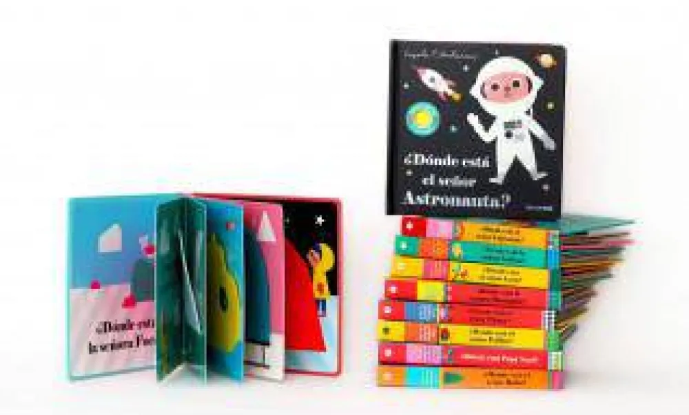 Timun Mas ¿Dónde está Papá Noel?*Niños Libros De Navidad Para Niños|Libros De Texturas Para Bebés