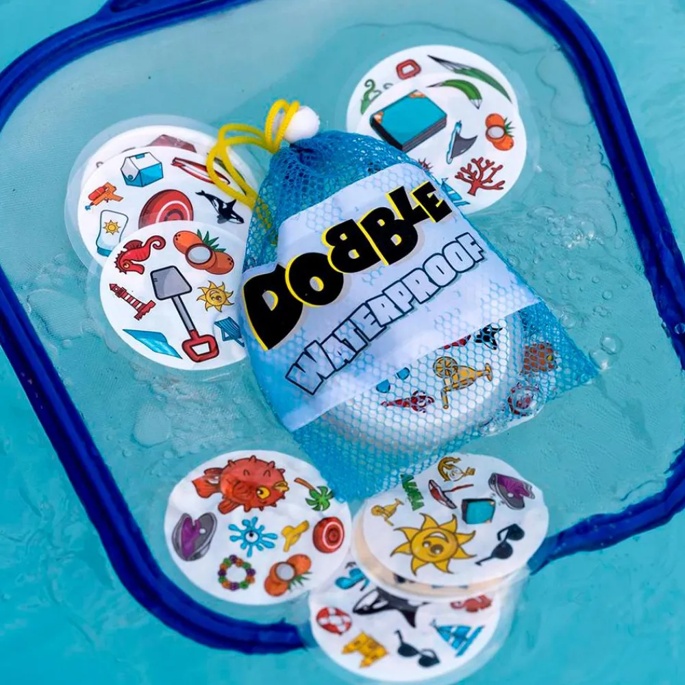 Asmodee Dobble Impermeable ·*Niños Juegos De Mesa De Viaje|Juegos De Mesa Competitivos