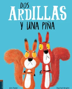 Edelvives Dos ardillas y una piña*Niños Libros De Texturas Para Bebés|Libros Con Muñeco