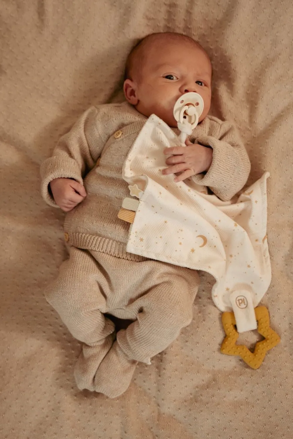 Little Dutch Doudou con mordedor Newborn Natural ·*Niños Doudou