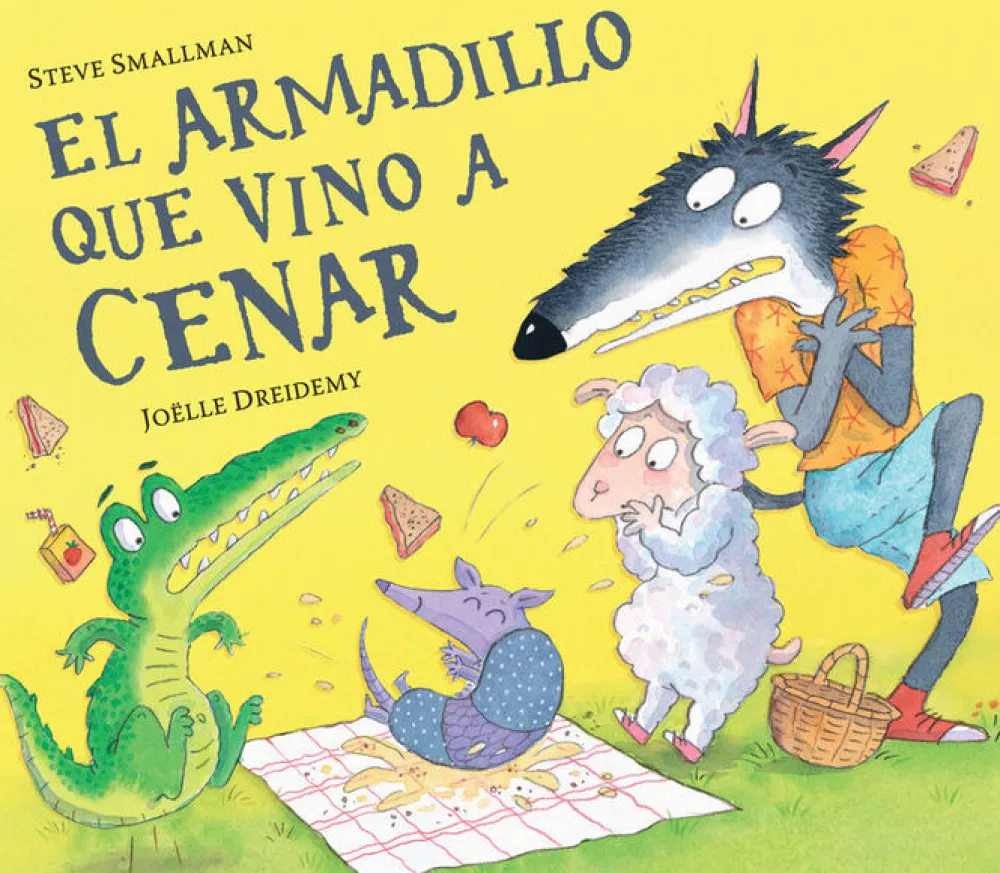 Beascoa El armadillo que vino a cenar* Álbumes Ilustrados Infantiles