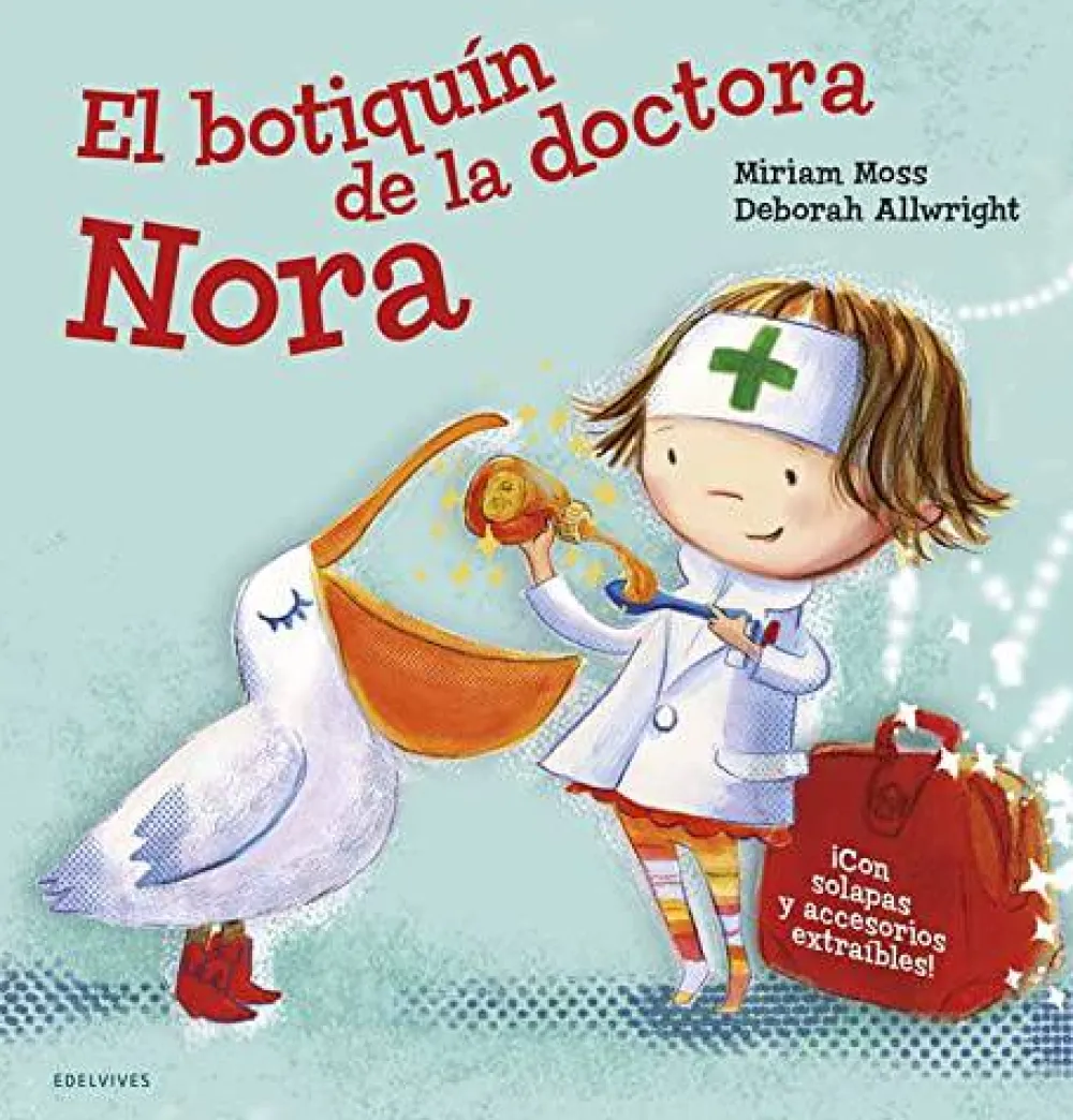 Edelvives El botiquín de la doctora Nora* Álbumes Ilustrados Infantiles|Libros Pop-Up