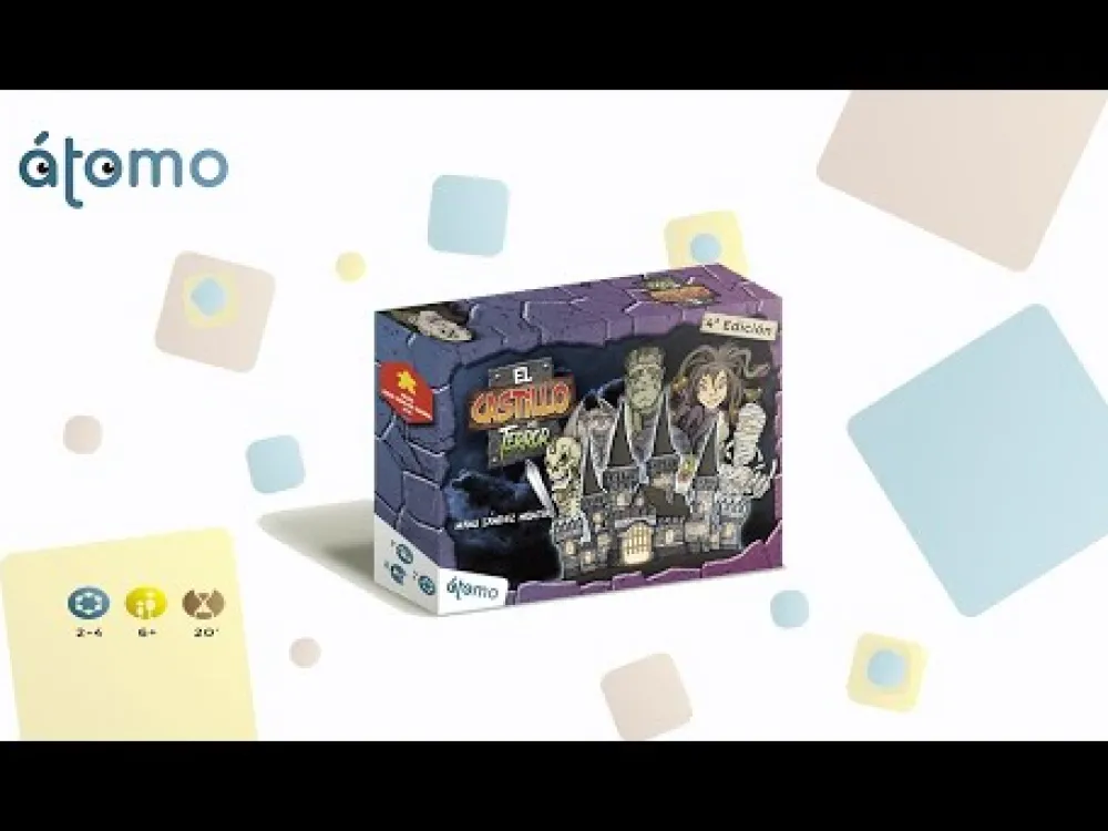 Átomo Games El Castillo del Terror · Atomo*Niños Átomo Games|Juegos De Mesa De Viaje