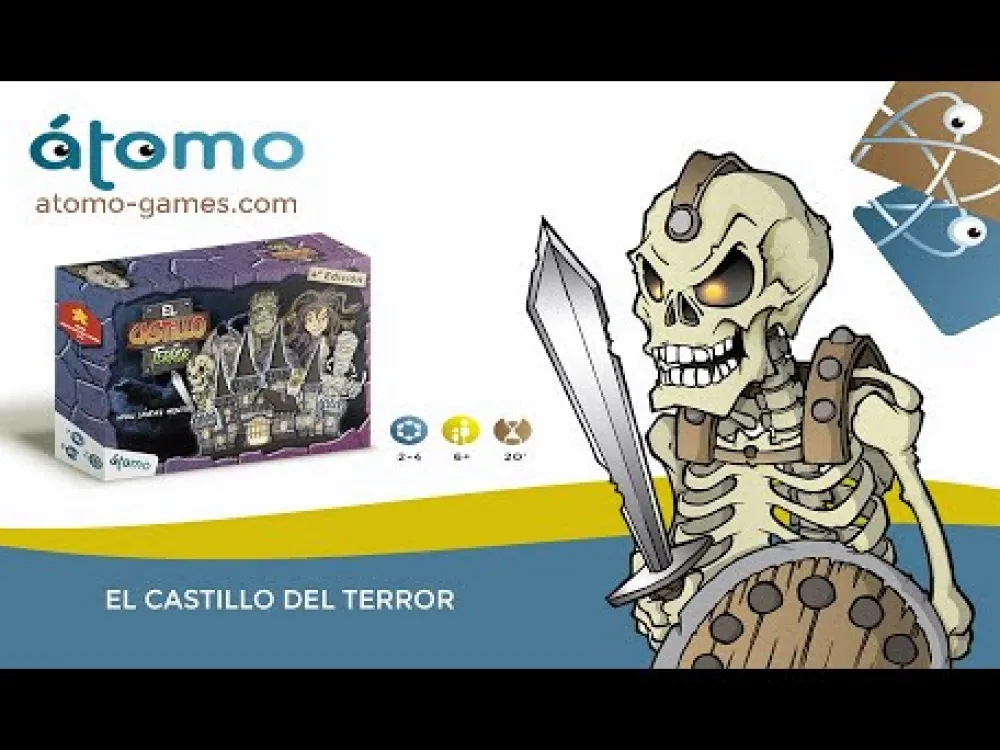 Átomo Games El Castillo del Terror · Atomo*Niños Átomo Games|Juegos De Mesa De Viaje