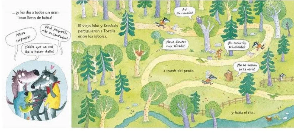 Beascoa El cocodrilo que vino a cenar* Álbumes Ilustrados Infantiles