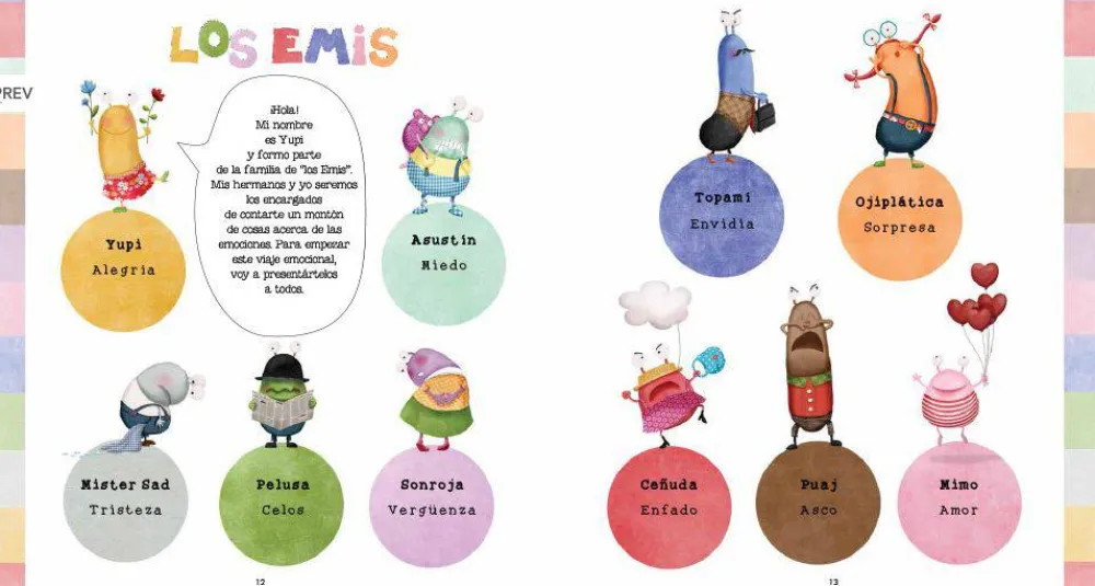 Nubeocho El emocionómetro del inspector Drilo* Libros Sobre Emociones|Álbumes Ilustrados Infantiles