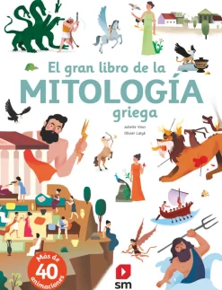 SM El gran libro de la Mitología Griega* Libros Con Solapas