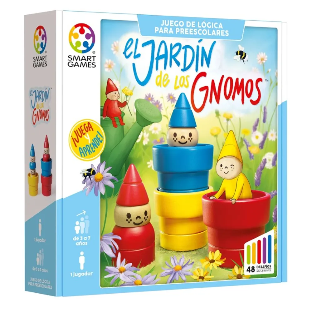 Smart Games El jardín de los Gnomos ·*Niños Smart Games|Juegos De Lógica
