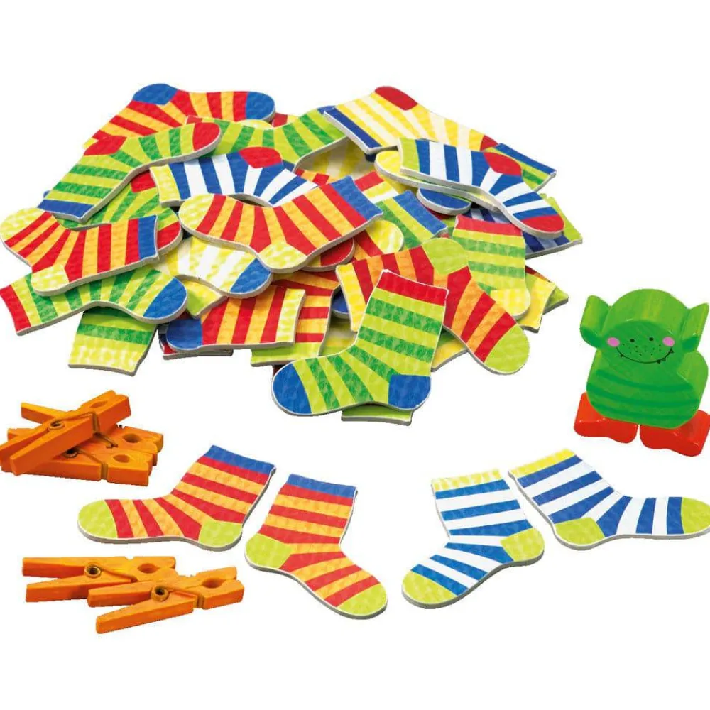 HABA El monstruo de los calcetines ·*Niños Juegos Haba|Juegos De Mesa Competitivos