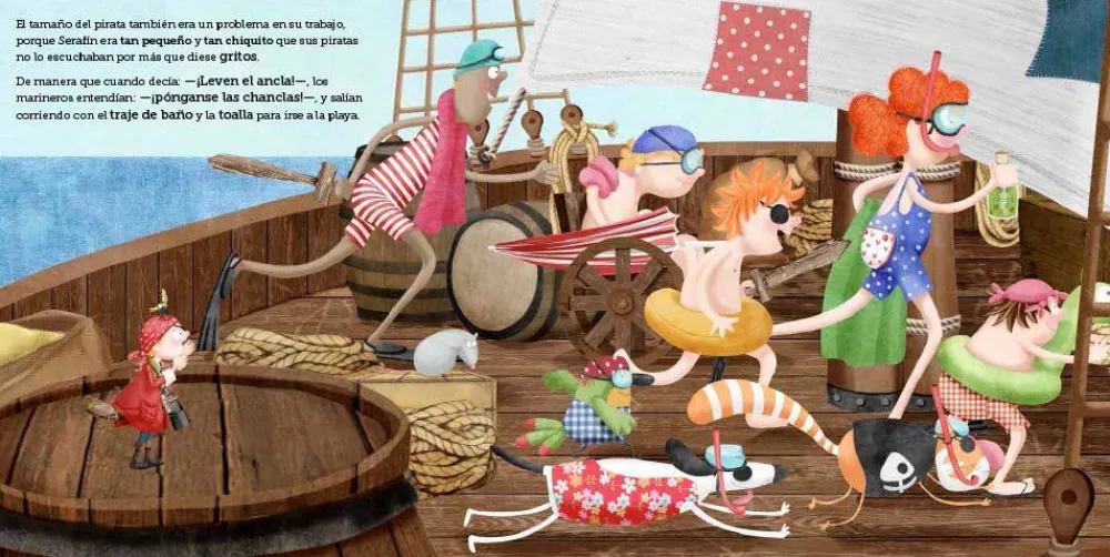 Nubeocho El Pequeño Pirata Serafín* Álbumes Ilustrados Infantiles